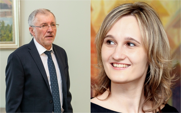G. Kirkilas ir V. Čmilytė-Nielsen