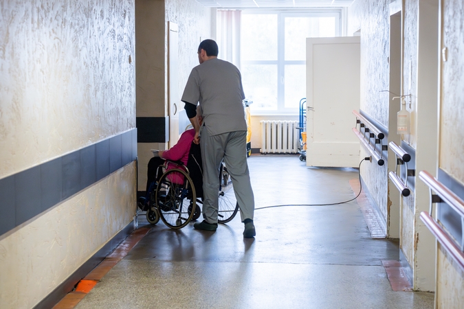 Laikas: patirtas traumas klaipėdiečiai ligoninėse gydosi ne vieną mėnesį.