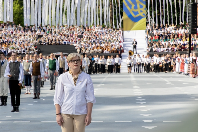 Premjerė: „Gaudeamus“ – tvirtas Baltijos šalių bendrystės liudijimas