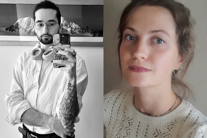 Aleksandras Burokas ir Gražina Kelmelytė