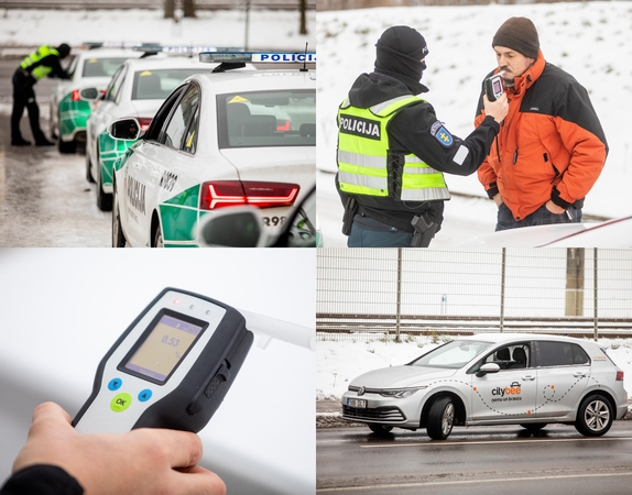 Vilniaus gatvėse – girtų vairuotojų virtinė: vienas tikino, kad promilės – nuo kramtomosios gumos