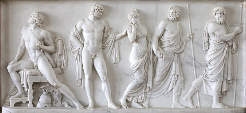 Bertelis Thorvaldsenas. Achilas ir Briseidė