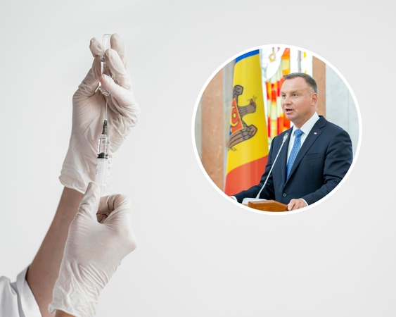 Lenkijos prezidentas: privaloma vakcinacija sukeltų neramumus visuomenėje