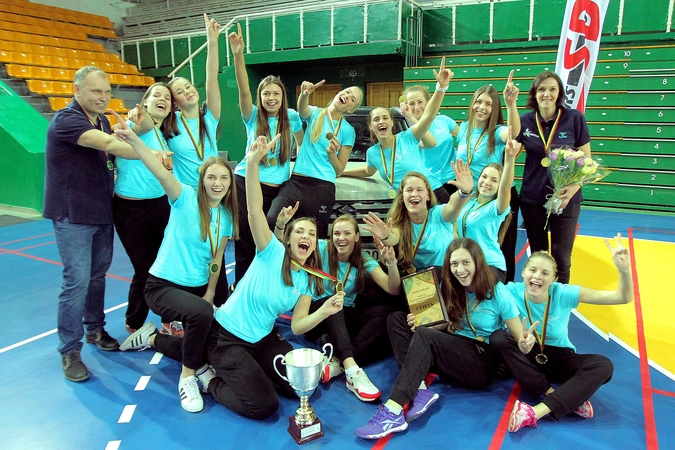 Moterų tinklinio pirmenybių finale triumfavo Kauno „Heksa-ASU“