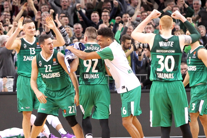  Dar viena drama – „Žalgiris“ paskutinėmis sekundėmis įveikė „Unicaja“