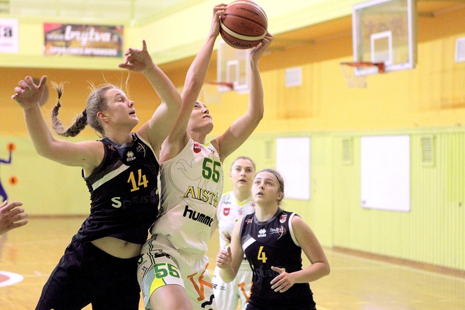 Kauno "Aistės-LSU" įveikė be lyderės žaidusias Šiaulių krepšininkes