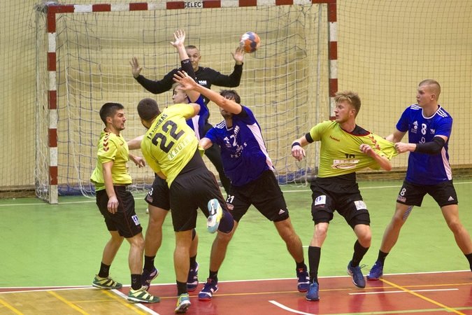 „Šviesos“ rankininkai EHF Iššūkio taurėje eliminavo „Granitą-Karį“