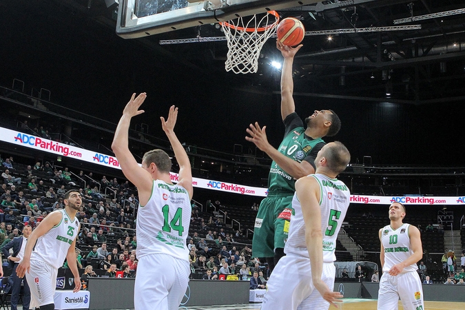 „Žalgiris“ LKL ketvirtfinalio seriją pradėjo pergale