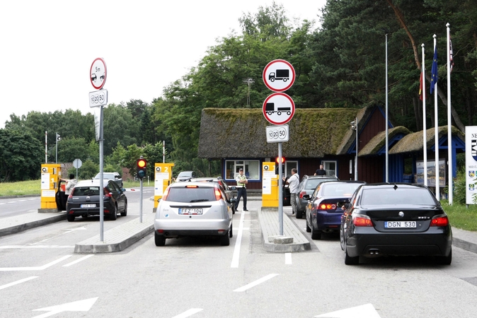 Siūloma, kad įvažiavimo į Neringą mokestis galiotų kelias dienas