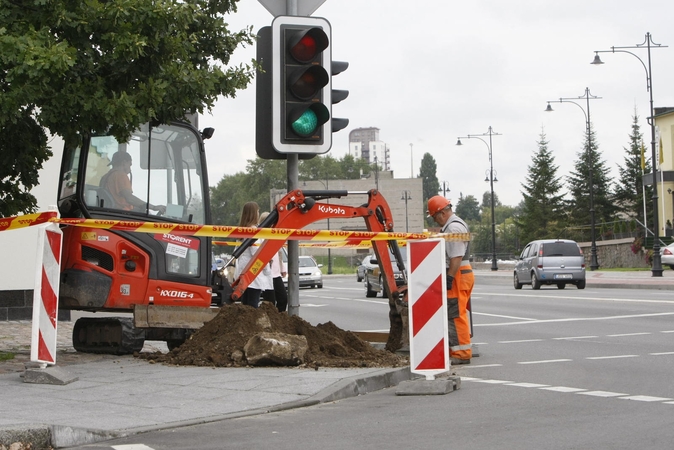 Uostamiesčio gatvei – išskirtiniai žibintai