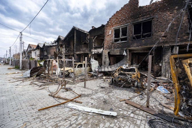 Ukrainos žvalgyba paskelbė Rusijos karių sąrašą: jie vykdė karo nusikaltimus Bučoje
