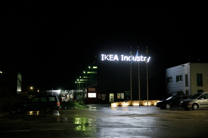 Po gaisro „IKEA Industry Lietuva“ atnaujino gamybą