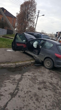 Per avariją Vilijampolėje prireikė ir ugniagesių pagalbos