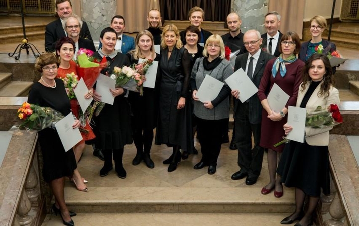 Įteiktos Kultūros ministerijos premijos