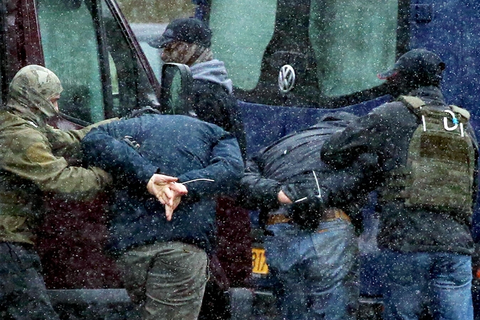 Baltarusijoje sekmadienį per protesto akcijas sulaikyta mažiausiai 340 žmonių