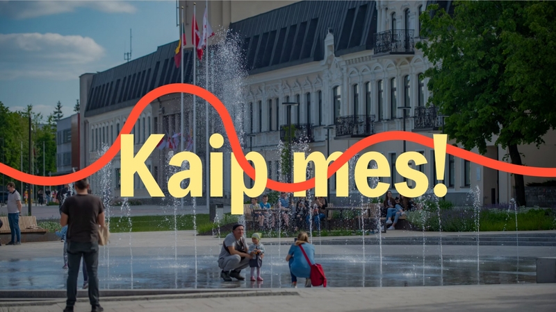 Panevėžys pristatė naują miesto ženklą – „Panevėžys. Kaip mes“ 