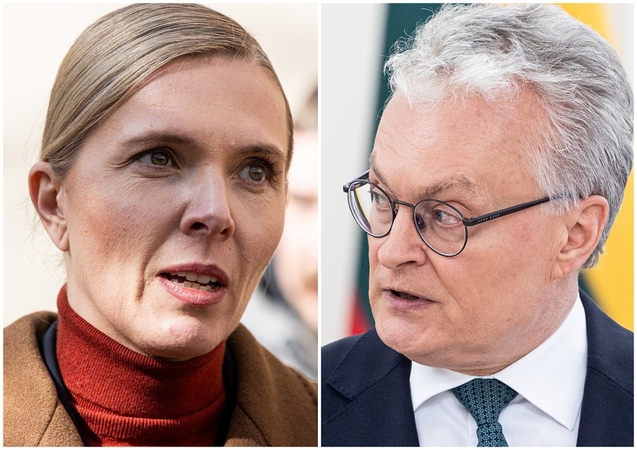 Agnė Bilotaitė ir Gitanas Nausėda