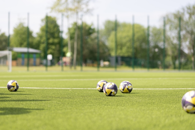 Futbolo stadiono atidarymas Vilniuje