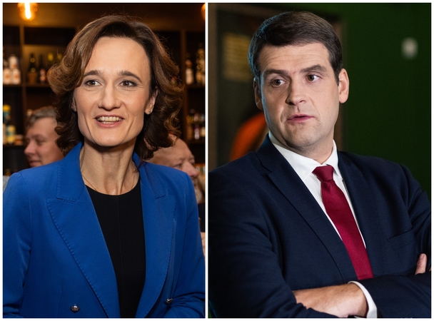 Viktorija Čmilytė-Nielsen ir Remigijus Žemaitaitis.