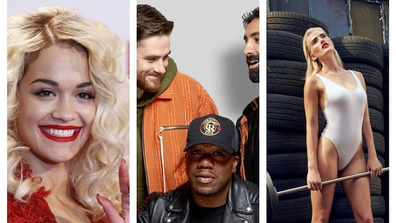 Rita Ora(kairėje), Rudimental DJ, Betsy