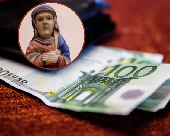 Rastos prieš 45 metus iš koplyčios Kretingos rajone pavogtos dvi skulptūros