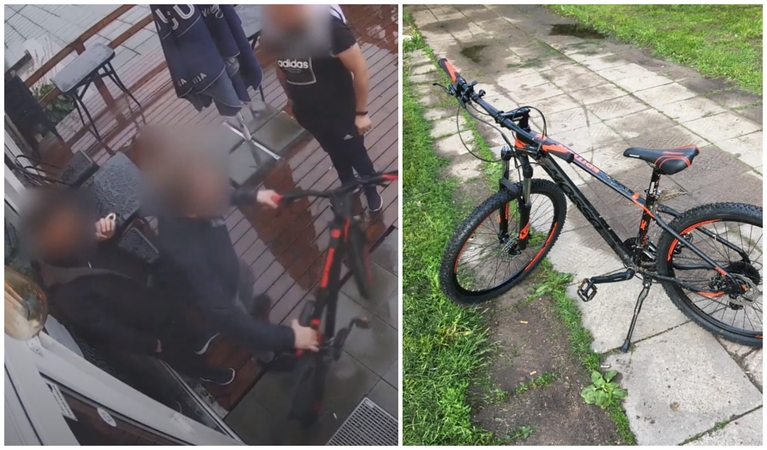 Kaunietis: taip atrodo Lietuvos ilgapirščiai – vagia vaiko dviratį keturiese
