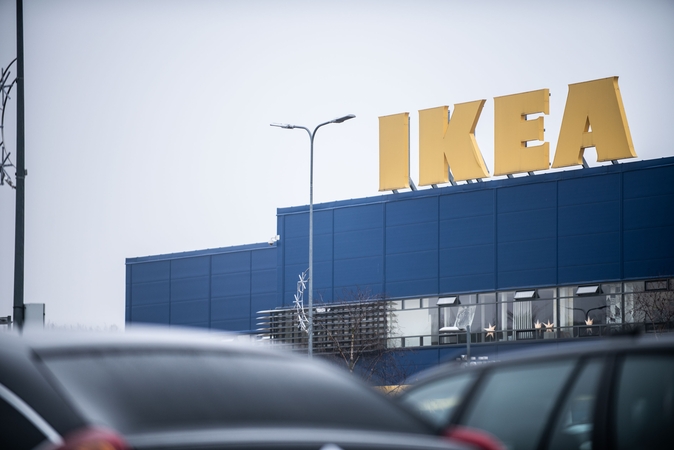 Apie „Ikea“ sandėlyje kilusį gaisrą – daugiau detalių: policija įtaria padegimą