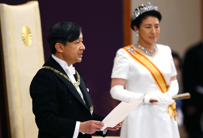 Į sostą įžengęs naujasis Japonijos imperatorius Naruhito atveria naują laikotarpį