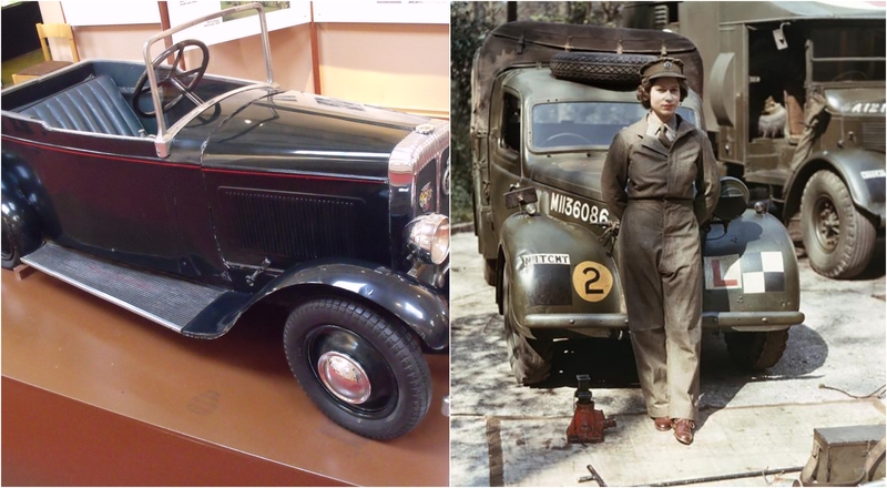 Karalienė Elžbieta II patirtį kaupė prie „Citroënnette“ vairo