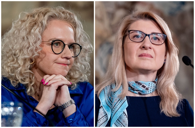 Aušrinė Armonaitė ir Dalia Asanavičiūtė