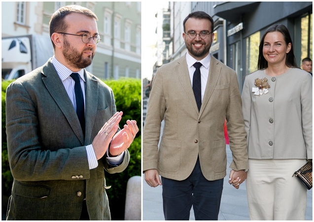 Povilas Mačiulis su žmona Birute