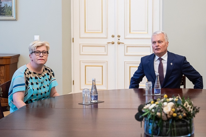 Ingrida Šimonytė ir Gitanas Nausėda