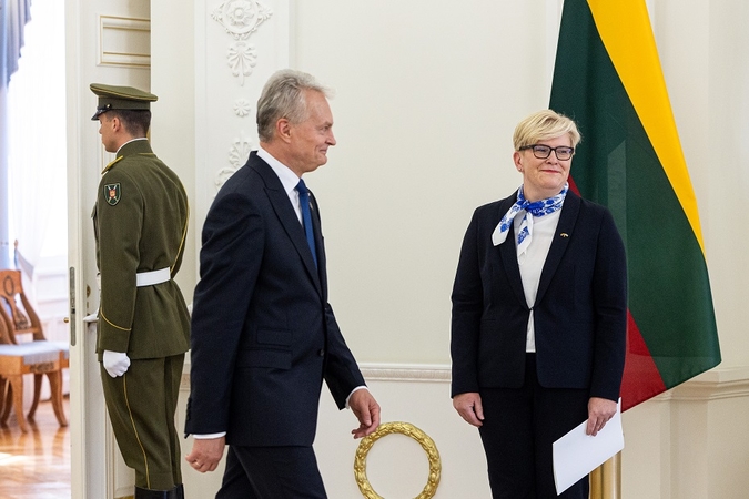 Gitanas Nausėda ir Ingrida Šimonytė