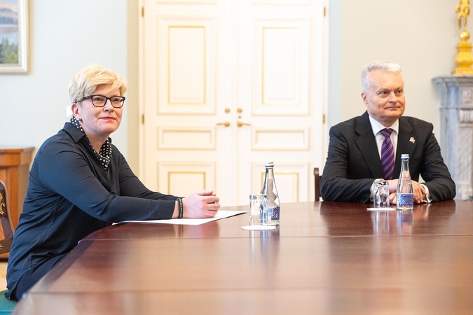 Ingrida Šimonytė ir Gitanas Nausėda