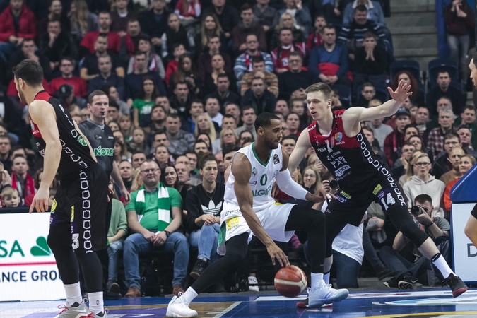 „Lietuvos ryto“ krepšininkai LKL čempionate antrą kartą nugalėjo „Žalgirį“