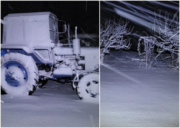 Kai kur Lietuvoje dangus maišosi su žeme, eismo sąlygos – sudėtingos