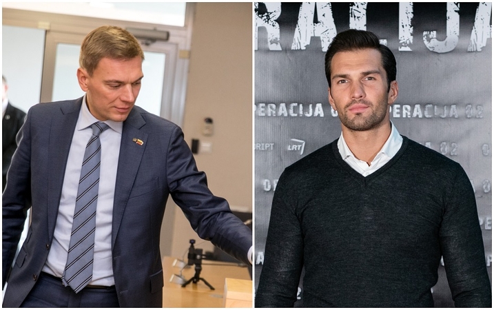 Mindaugas Puidokas (kairėje) ir Žilvinas Tratas