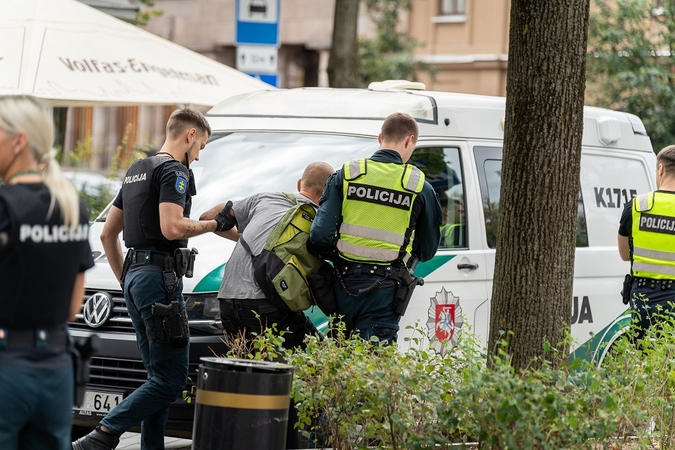 Šventinis pirmadienis Kaune: į konfliktą įsivėlė vyrai