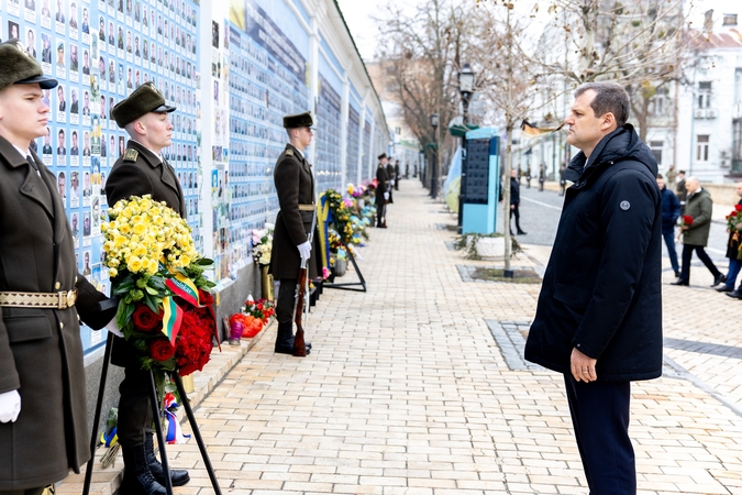 Paluckas: garbė ir privilegija būti Kyjive