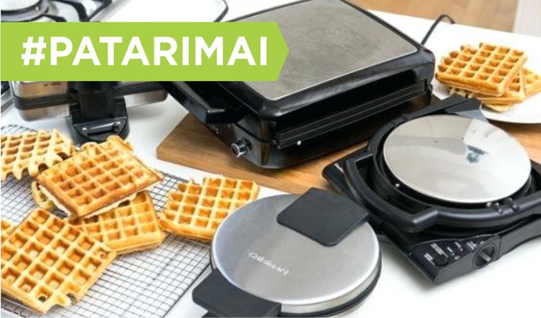 Kaip išsirinkti tobulą vaflinę?