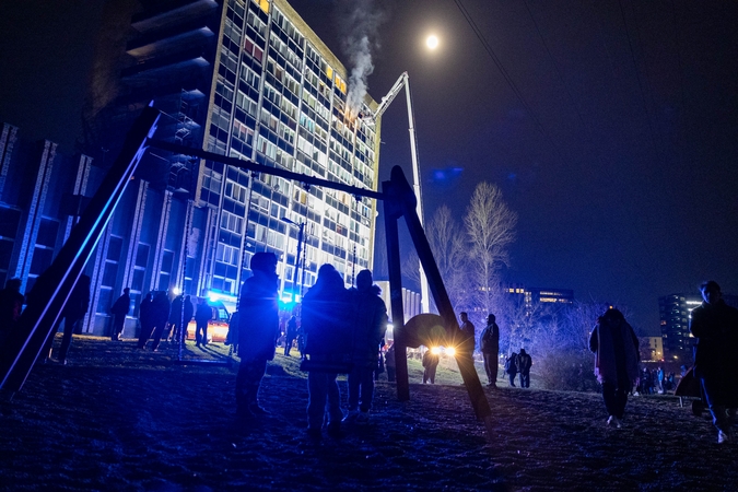 Vilniuje dega butas