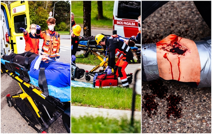 Tarnyboms – nekasdienė diena: sužeisti žmonės, gaisras, ore pasklinda pavojingos medžiagos
