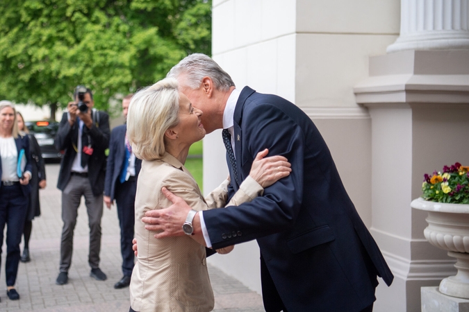 Ursula von der Leyen ir Gitanas Nausėda