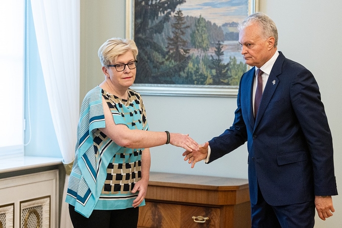 Ingrida Šimonytė ir Gitanas Nausėda