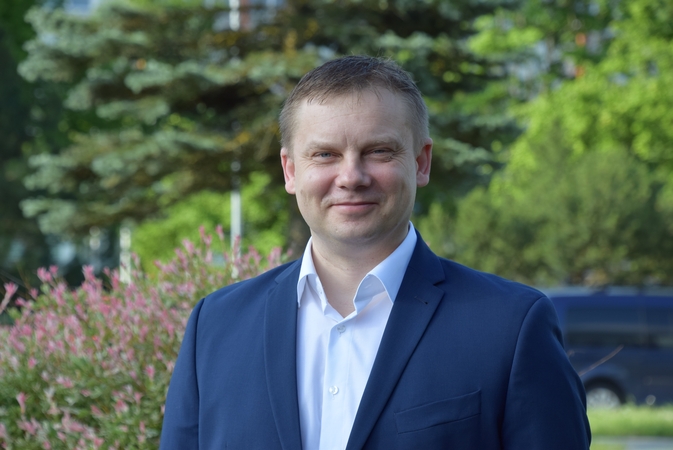 Klaipėdos universiteto ligoninės filialo „Klaipėdos ligoninė“ naujasis vadovas S. Raugelė tikisi kolektyvo palaikymo ir konstruktyvaus bendradarbiavimo.