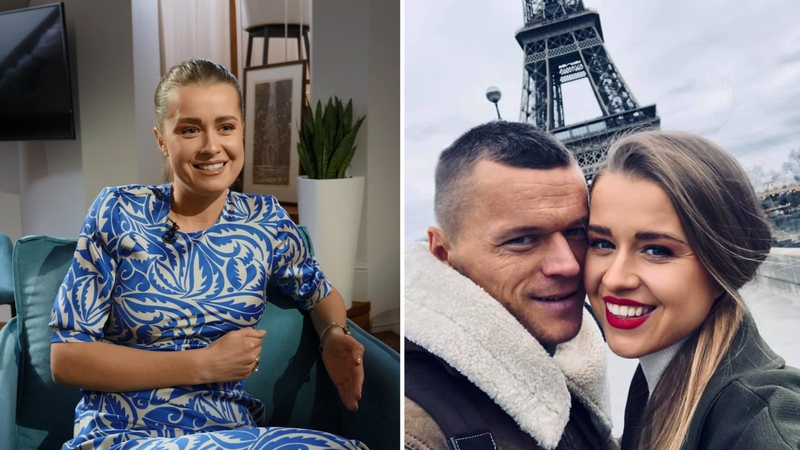 Sandra Šernė su vyru Darvydu