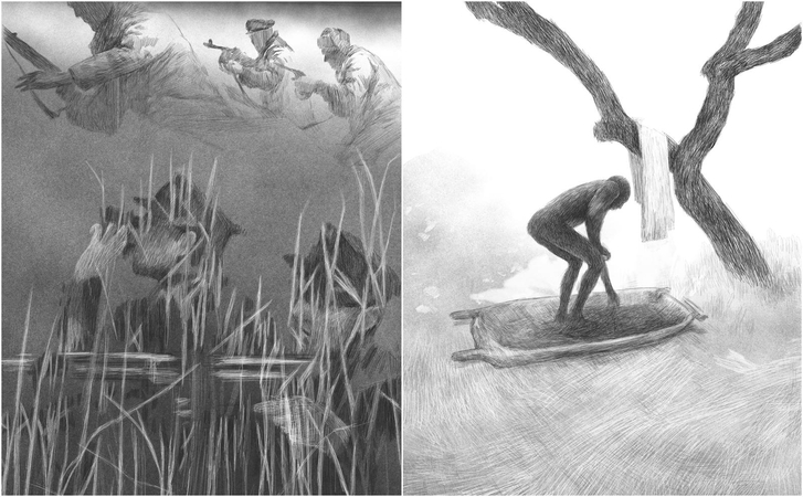 Naujojo Š. Barto filmo kūryba prasidėjo nuo jaunos grafikės piešinių