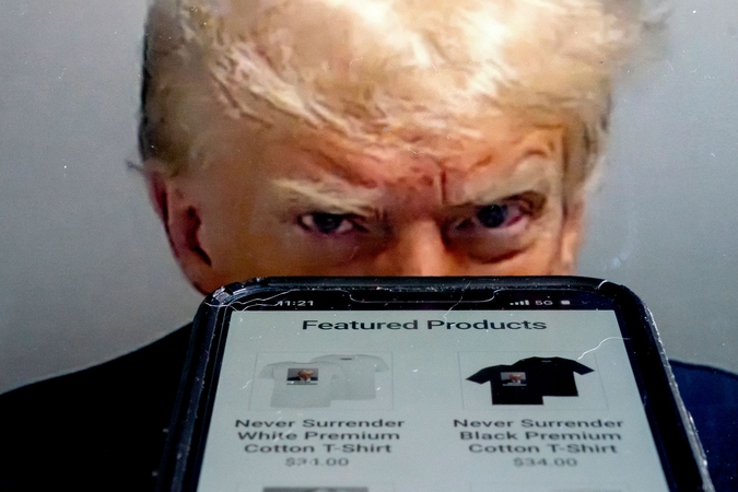 D. Trumpas neprisipažino kaltės dėl reketo Džordžijoje
