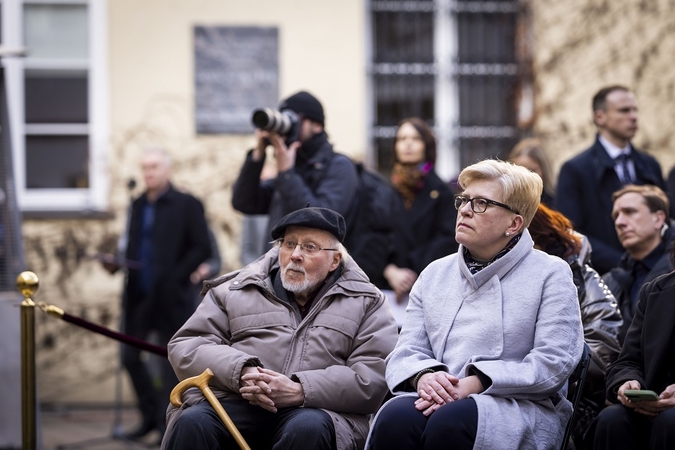 Vytautas Landsbergis ir Ingrida Šimonytė