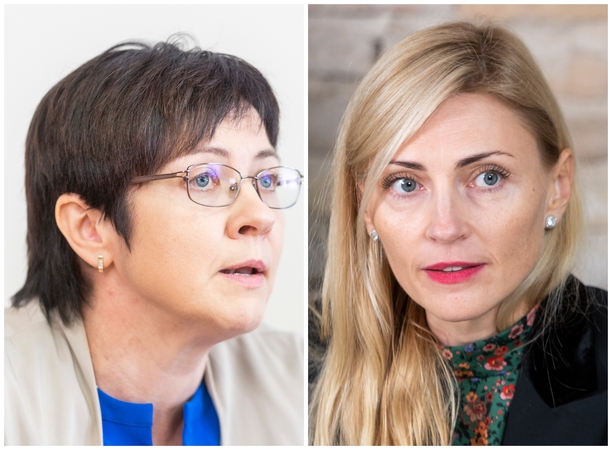Edita Žiobienė (kairėje) ir Ilma Skuodienė